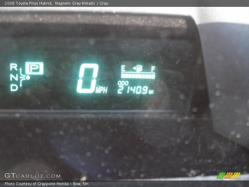 Magnetic Gray Metallic / Gray 2008 Toyota Prius Hybrid