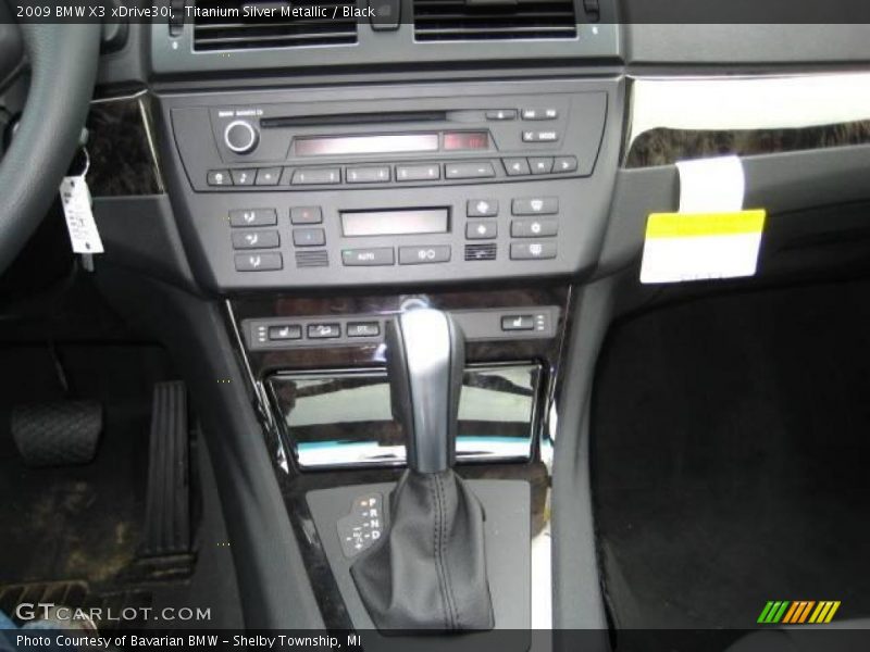 Titanium Silver Metallic / Black 2009 BMW X3 xDrive30i