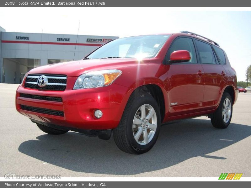Barcelona Red Pearl / Ash 2008 Toyota RAV4 Limited
