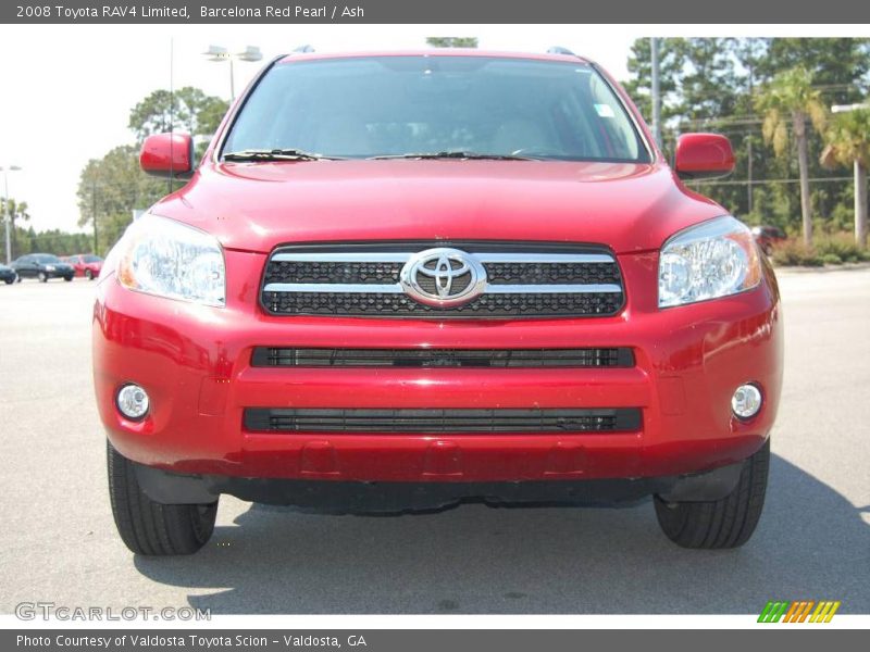 Barcelona Red Pearl / Ash 2008 Toyota RAV4 Limited