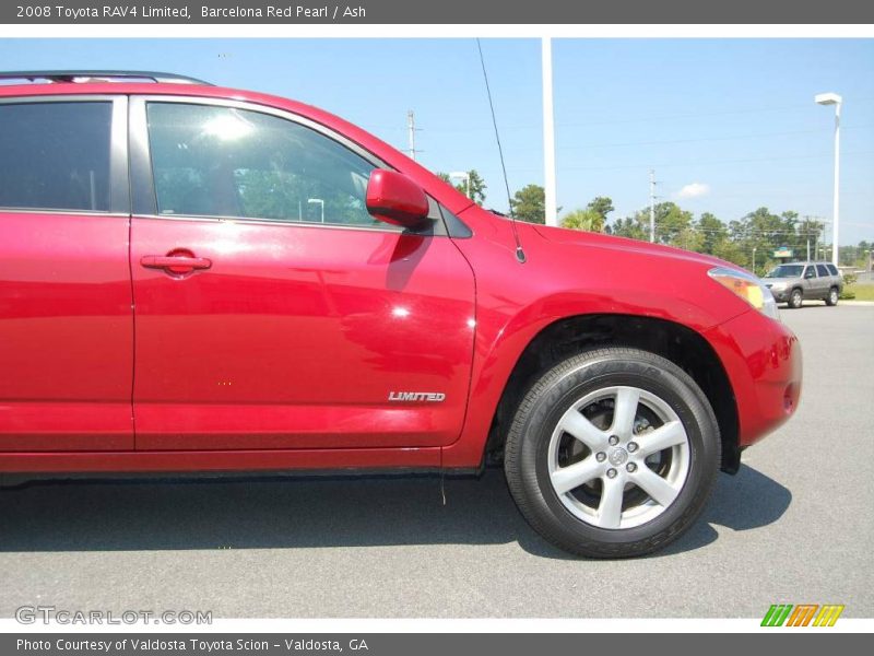 Barcelona Red Pearl / Ash 2008 Toyota RAV4 Limited