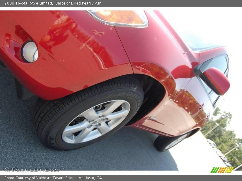 Barcelona Red Pearl / Ash 2008 Toyota RAV4 Limited