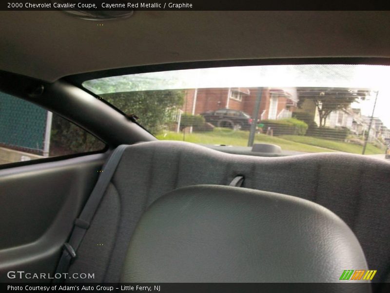 Cayenne Red Metallic / Graphite 2000 Chevrolet Cavalier Coupe