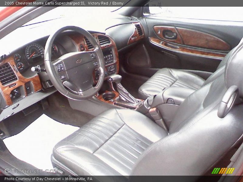 Victory Red / Ebony 2005 Chevrolet Monte Carlo Supercharged SS