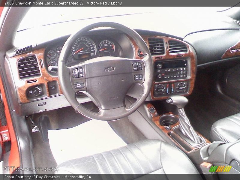Victory Red / Ebony 2005 Chevrolet Monte Carlo Supercharged SS