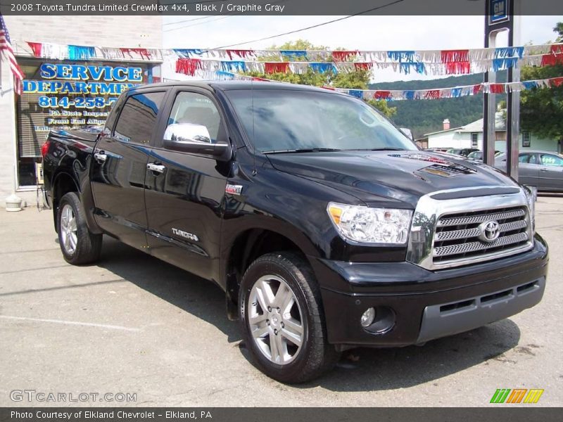 Black / Graphite Gray 2008 Toyota Tundra Limited CrewMax 4x4