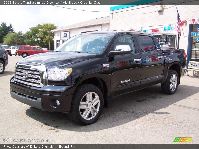Black / Graphite Gray 2008 Toyota Tundra Limited CrewMax 4x4