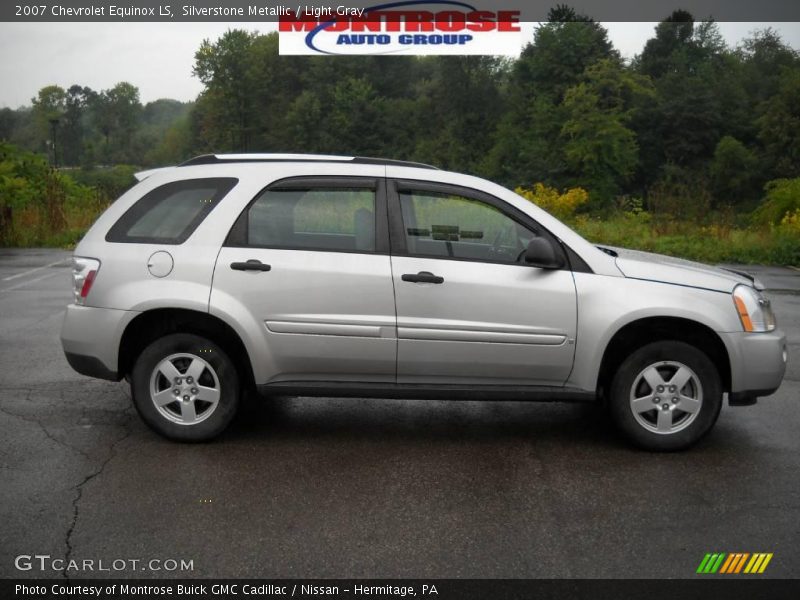 Silverstone Metallic / Light Gray 2007 Chevrolet Equinox LS