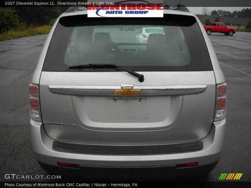 Silverstone Metallic / Light Gray 2007 Chevrolet Equinox LS