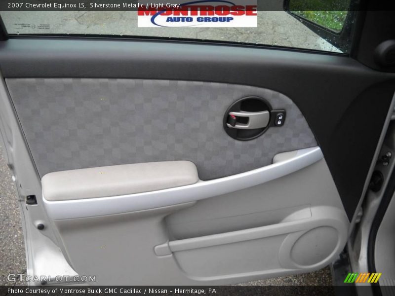 Silverstone Metallic / Light Gray 2007 Chevrolet Equinox LS