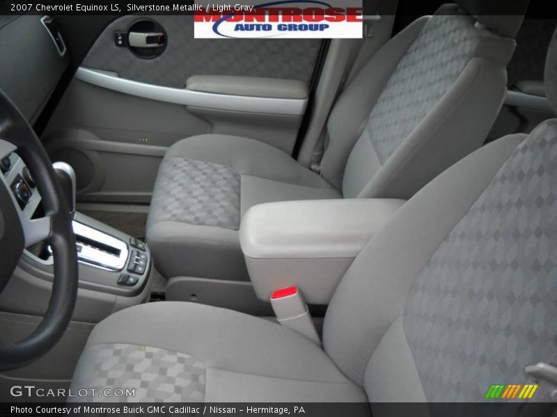 Silverstone Metallic / Light Gray 2007 Chevrolet Equinox LS