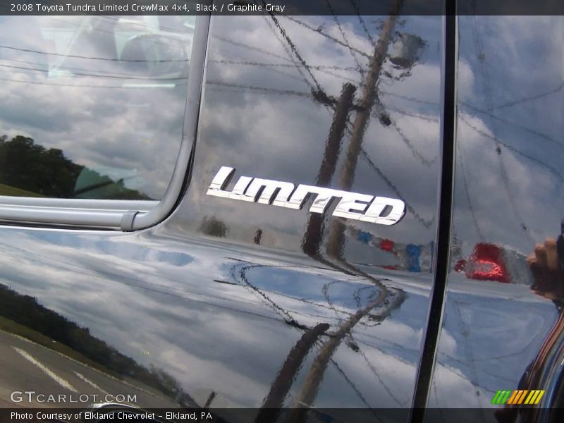 Black / Graphite Gray 2008 Toyota Tundra Limited CrewMax 4x4