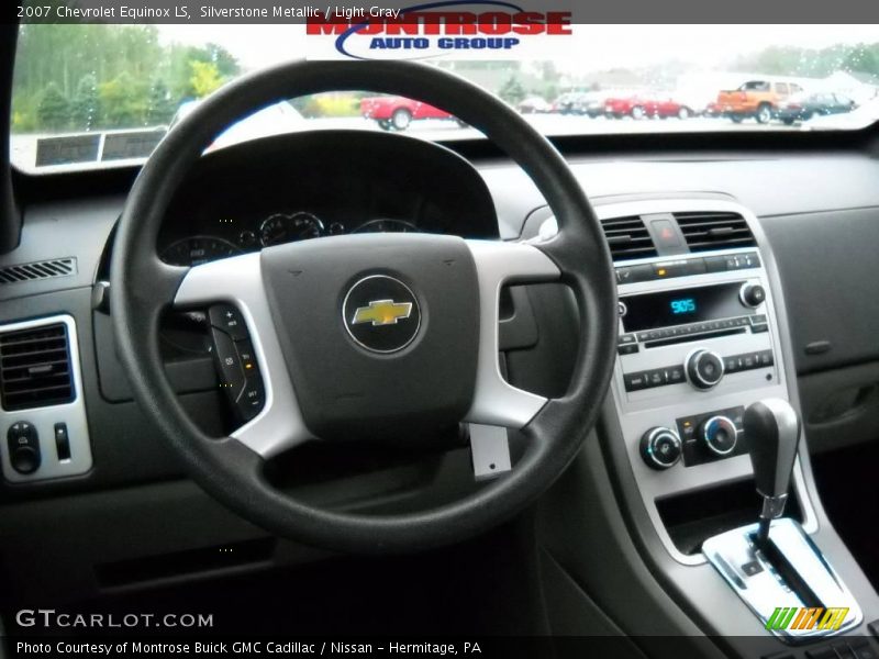 Silverstone Metallic / Light Gray 2007 Chevrolet Equinox LS