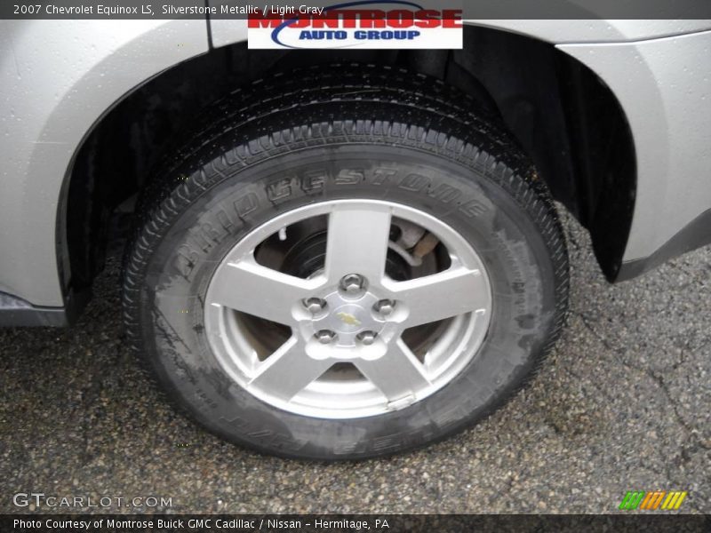 Silverstone Metallic / Light Gray 2007 Chevrolet Equinox LS