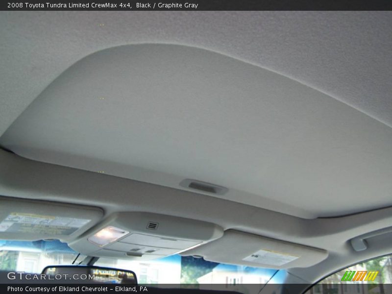 Black / Graphite Gray 2008 Toyota Tundra Limited CrewMax 4x4