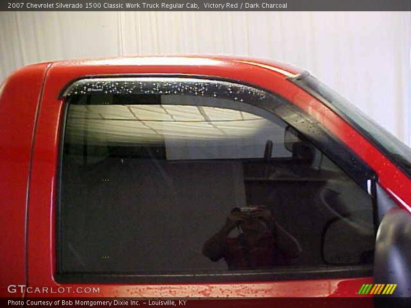 Victory Red / Dark Charcoal 2007 Chevrolet Silverado 1500 Classic Work Truck Regular Cab