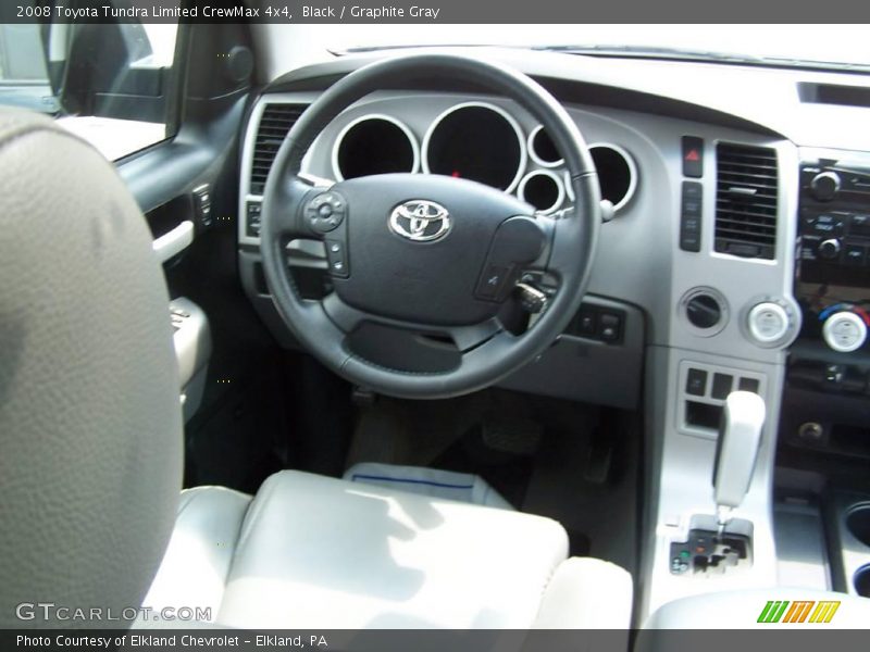 Black / Graphite Gray 2008 Toyota Tundra Limited CrewMax 4x4