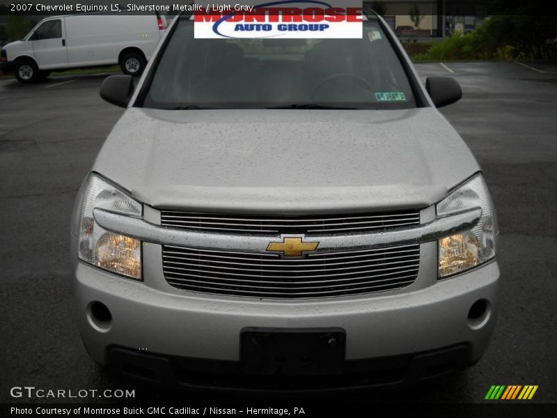 Silverstone Metallic / Light Gray 2007 Chevrolet Equinox LS