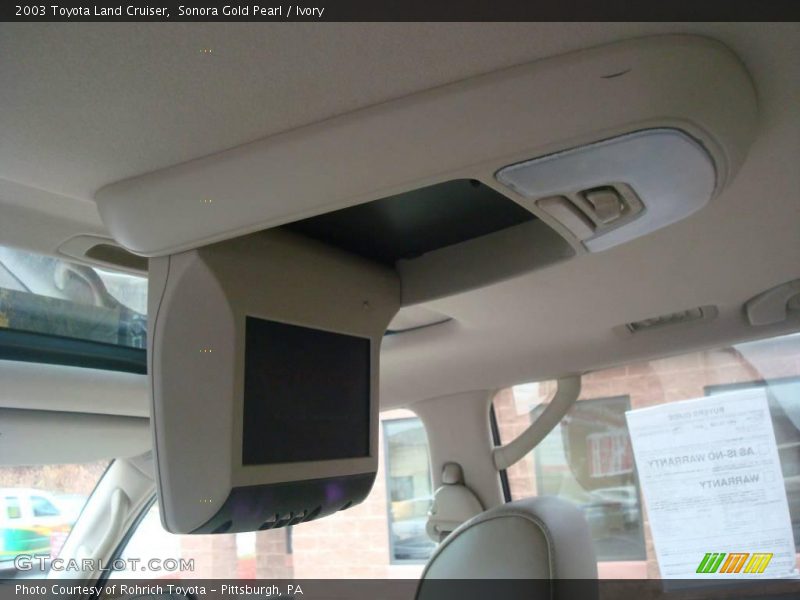 Sonora Gold Pearl / Ivory 2003 Toyota Land Cruiser