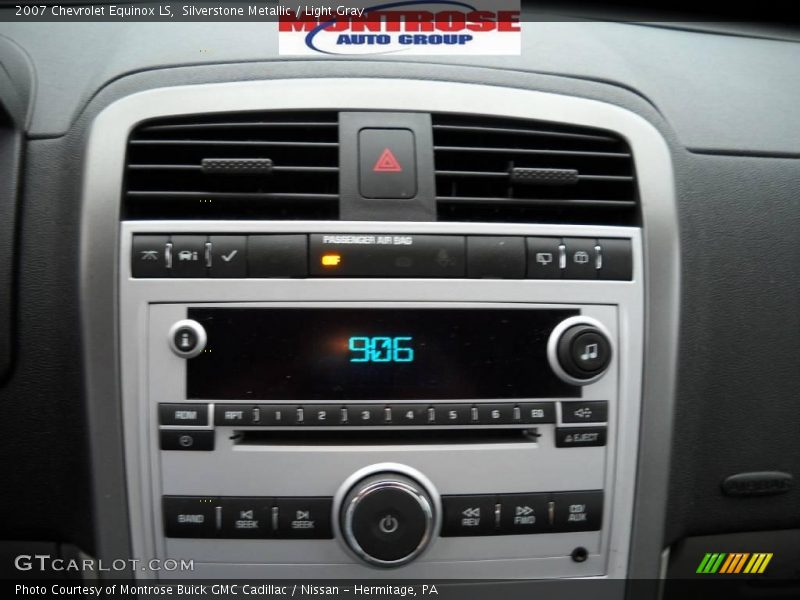 Silverstone Metallic / Light Gray 2007 Chevrolet Equinox LS
