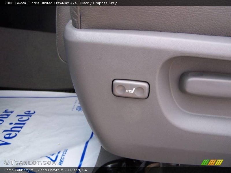 Black / Graphite Gray 2008 Toyota Tundra Limited CrewMax 4x4