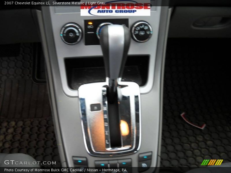 Silverstone Metallic / Light Gray 2007 Chevrolet Equinox LS