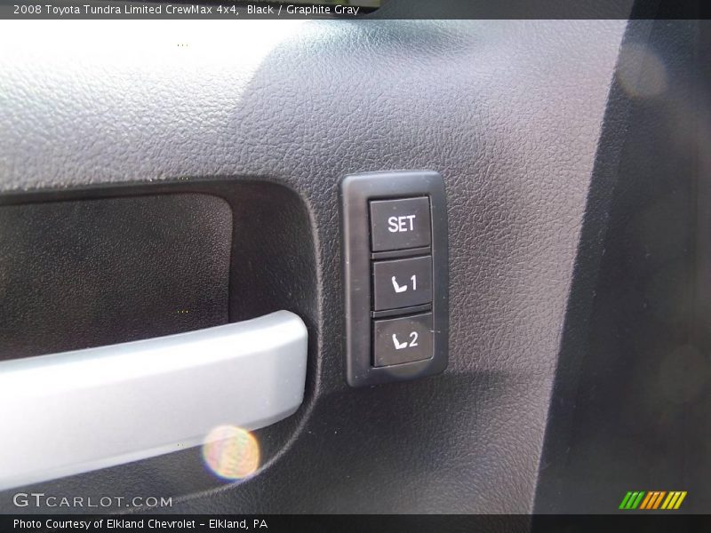Black / Graphite Gray 2008 Toyota Tundra Limited CrewMax 4x4
