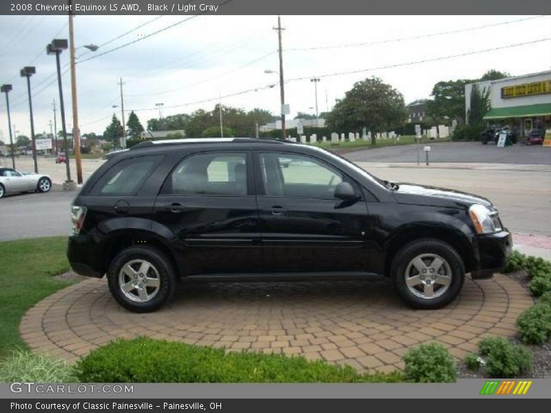 Black / Light Gray 2008 Chevrolet Equinox LS AWD