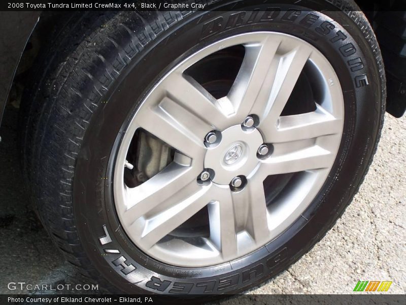 Black / Graphite Gray 2008 Toyota Tundra Limited CrewMax 4x4