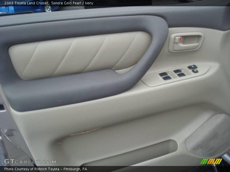 Sonora Gold Pearl / Ivory 2003 Toyota Land Cruiser