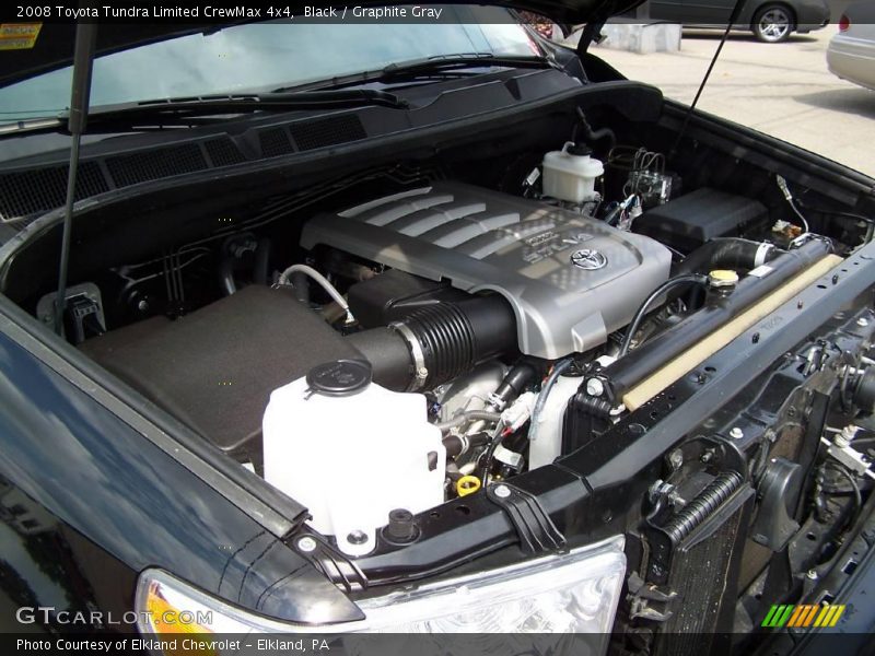 Black / Graphite Gray 2008 Toyota Tundra Limited CrewMax 4x4
