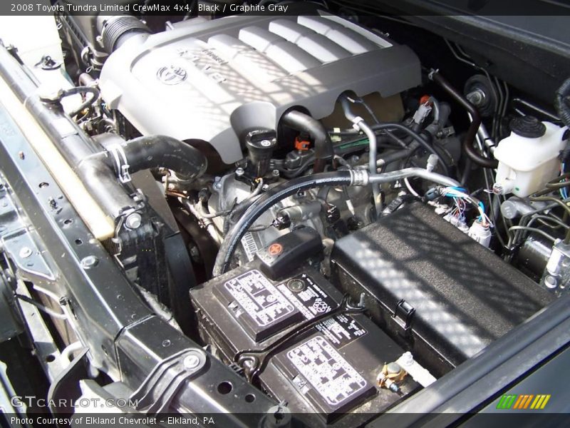 Black / Graphite Gray 2008 Toyota Tundra Limited CrewMax 4x4
