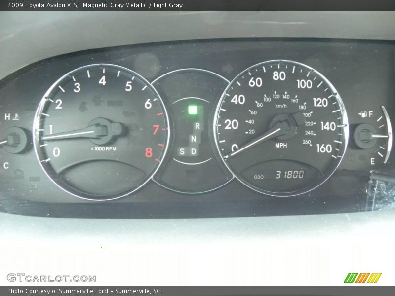 Magnetic Gray Metallic / Light Gray 2009 Toyota Avalon XLS
