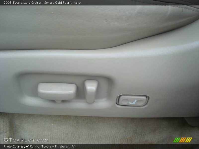Sonora Gold Pearl / Ivory 2003 Toyota Land Cruiser