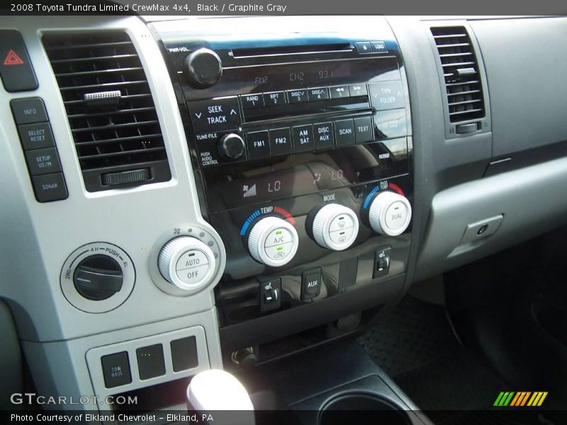 Black / Graphite Gray 2008 Toyota Tundra Limited CrewMax 4x4