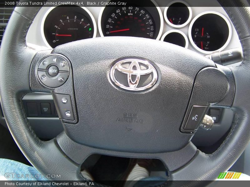 Black / Graphite Gray 2008 Toyota Tundra Limited CrewMax 4x4
