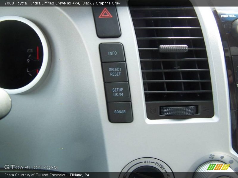 Black / Graphite Gray 2008 Toyota Tundra Limited CrewMax 4x4