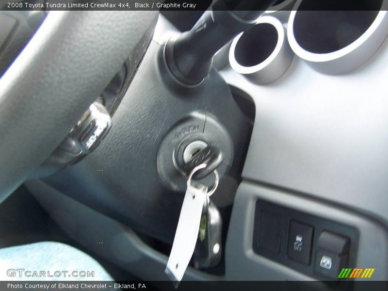 Black / Graphite Gray 2008 Toyota Tundra Limited CrewMax 4x4