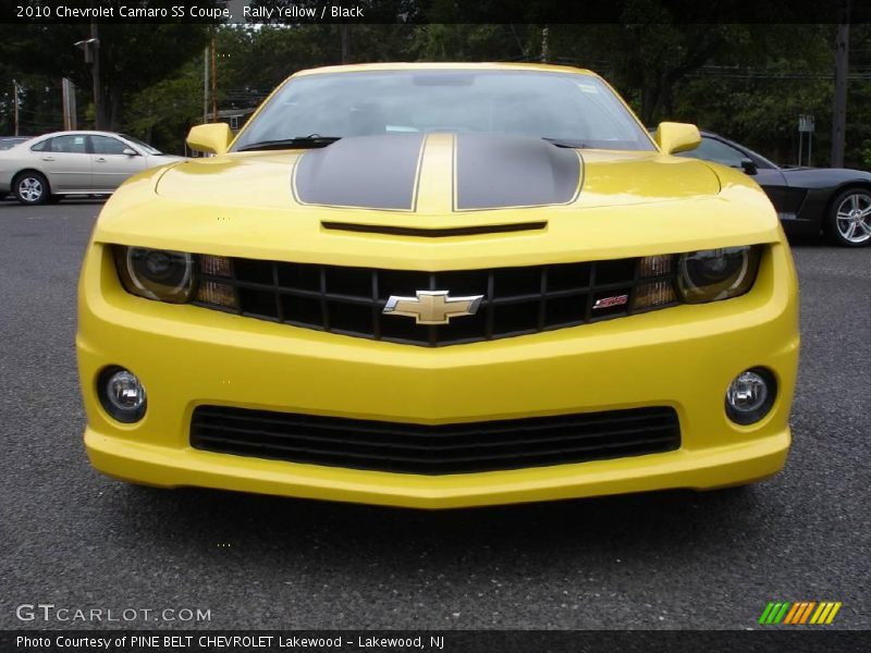 Rally Yellow / Black 2010 Chevrolet Camaro SS Coupe