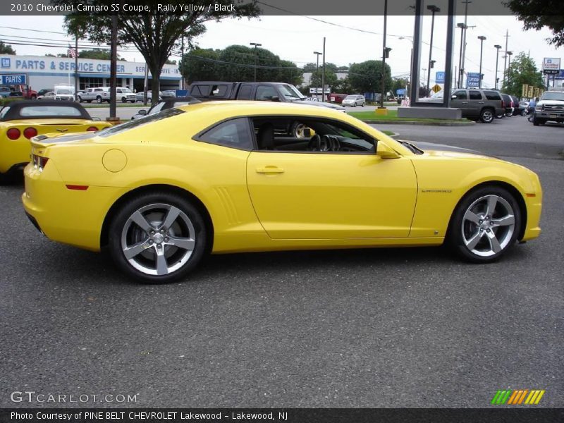 Rally Yellow / Black 2010 Chevrolet Camaro SS Coupe