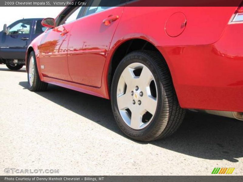Victory Red / Gray 2009 Chevrolet Impala SS