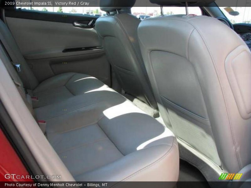 Victory Red / Gray 2009 Chevrolet Impala SS