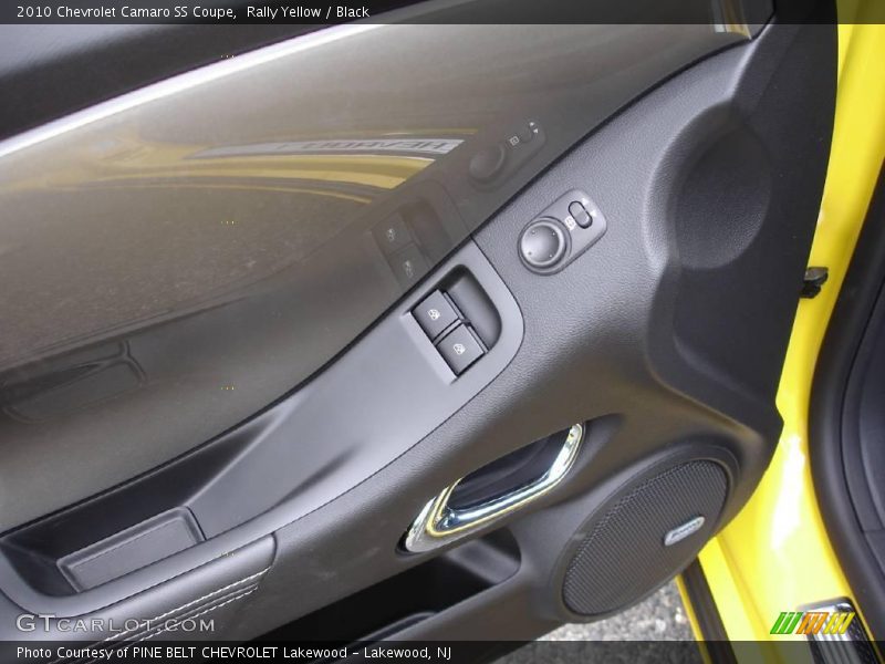 Rally Yellow / Black 2010 Chevrolet Camaro SS Coupe