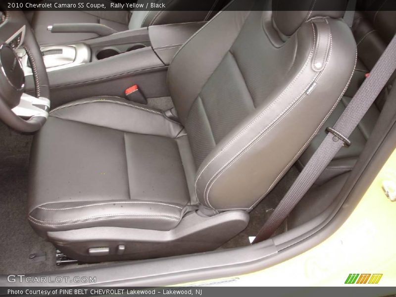 Rally Yellow / Black 2010 Chevrolet Camaro SS Coupe