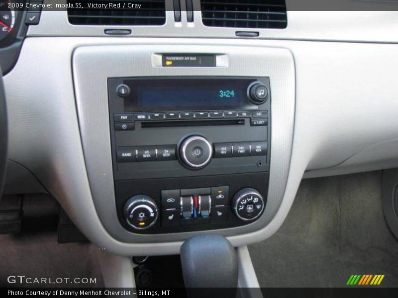 Victory Red / Gray 2009 Chevrolet Impala SS
