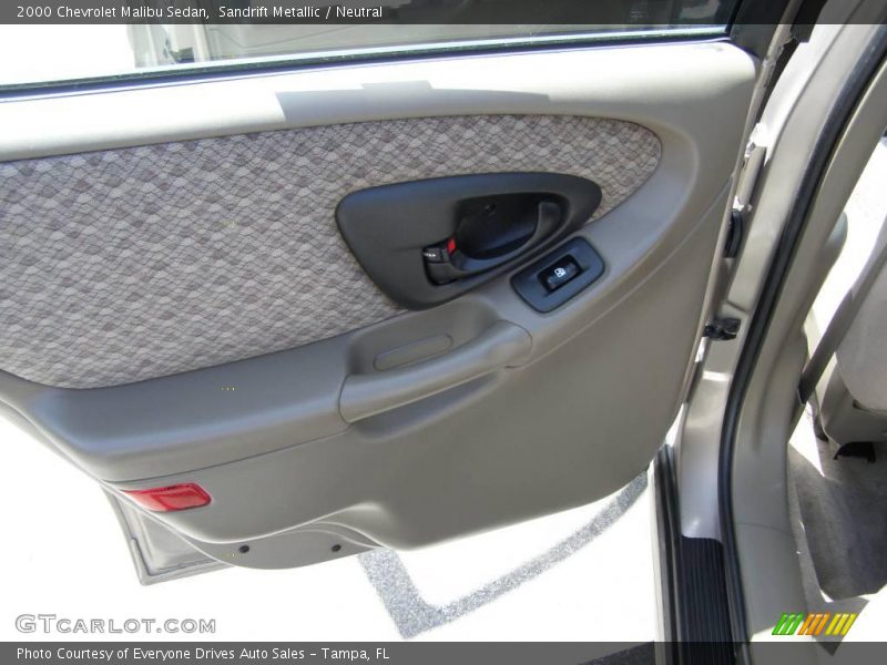 Sandrift Metallic / Neutral 2000 Chevrolet Malibu Sedan