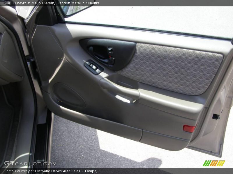 Sandrift Metallic / Neutral 2000 Chevrolet Malibu Sedan