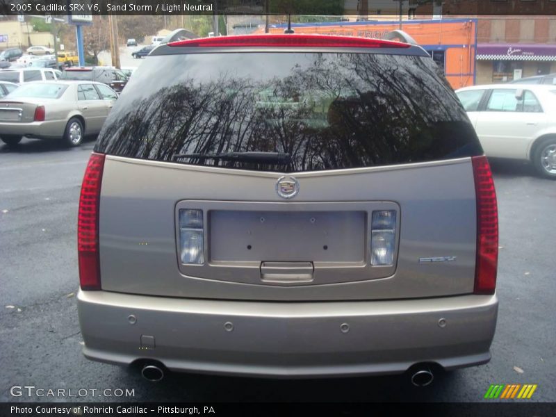 Sand Storm / Light Neutral 2005 Cadillac SRX V6