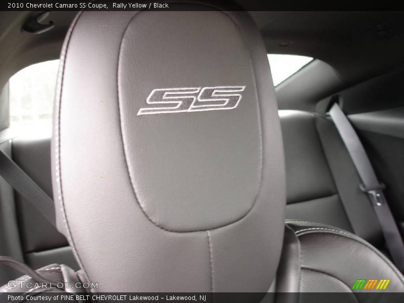 Rally Yellow / Black 2010 Chevrolet Camaro SS Coupe