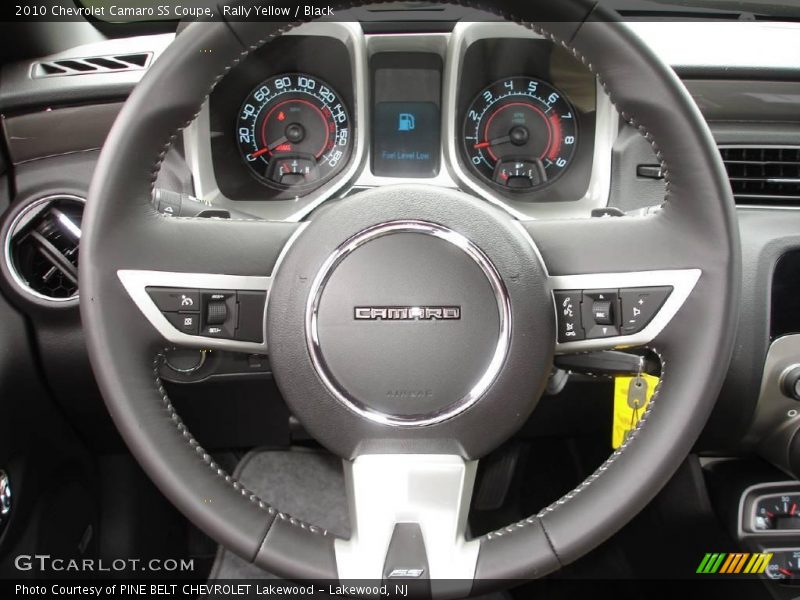 Rally Yellow / Black 2010 Chevrolet Camaro SS Coupe